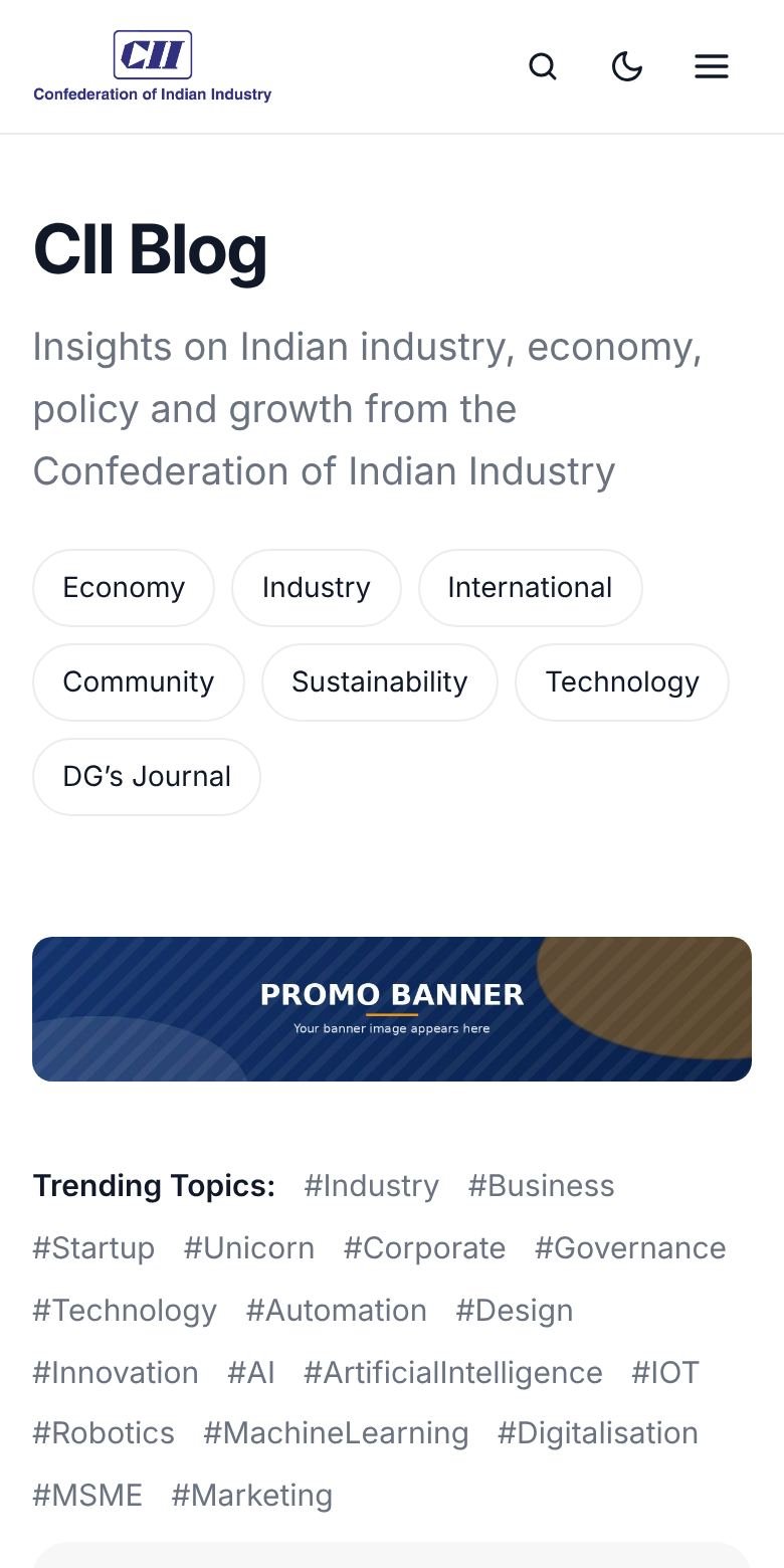 Clarity theme, mobile